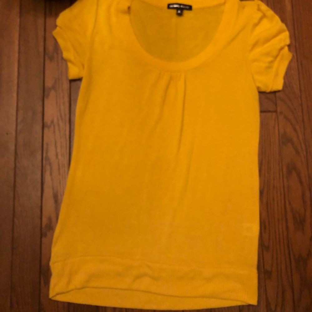 Active Basic yellow sweater top